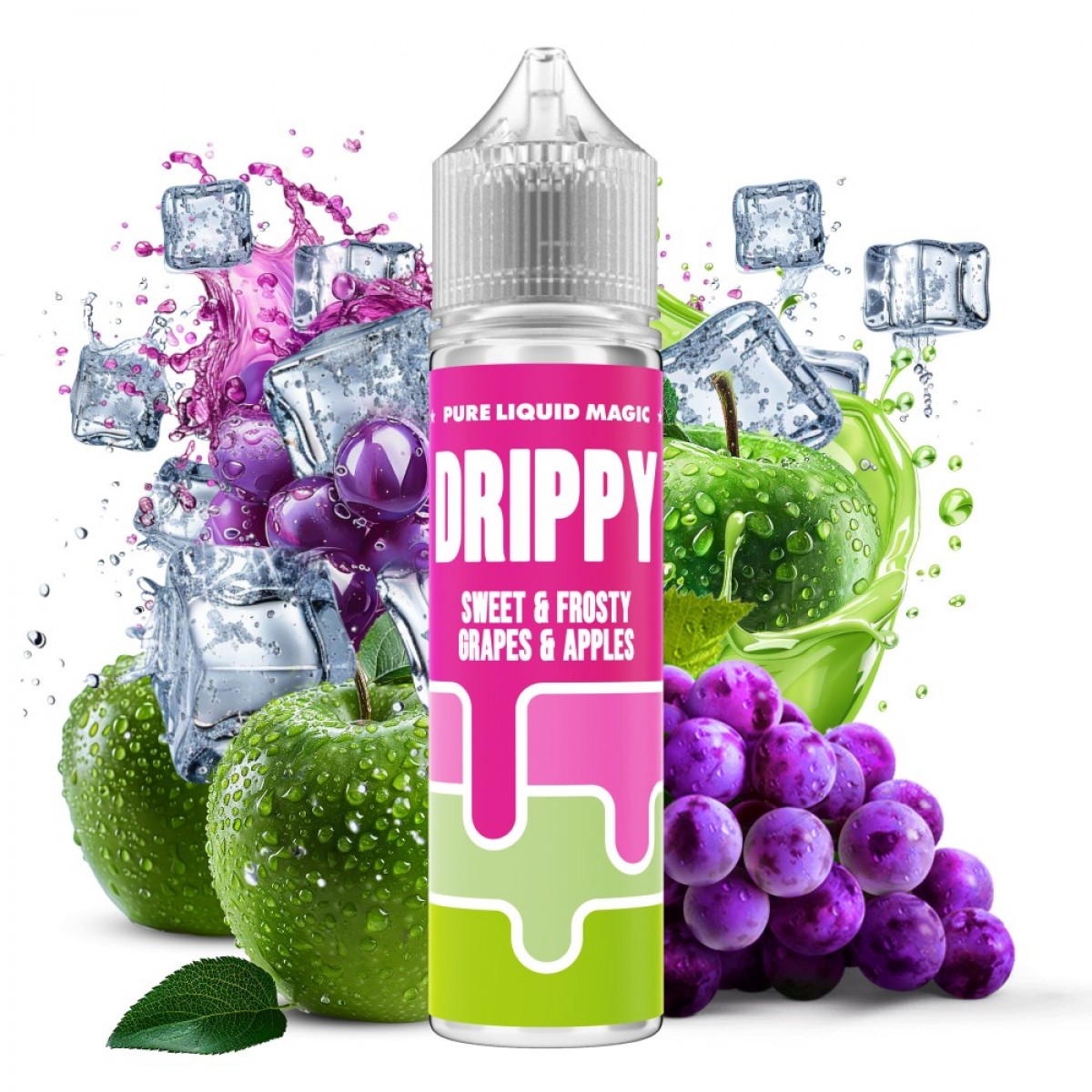 DRIPPY SWEET & FROSTY GRAPES & APPLES FLAVORSHOT 20ml/60ml